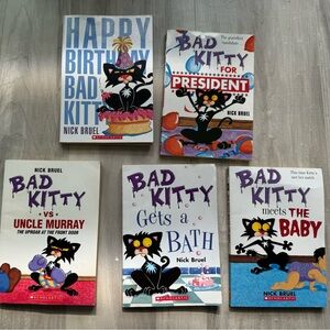 Bad Kitty books set of 5